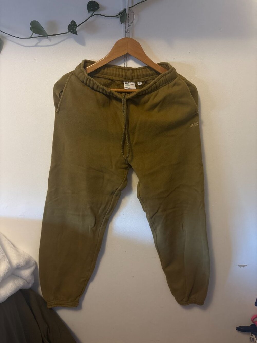 Olive Green Aritzia TNA Sweatpants